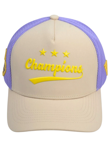 KKR Exclusive Champion Silicon Logo Trucker Cap