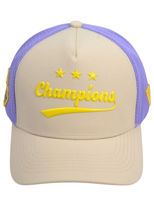KKR Exclusive Champion Silicon Logo Trucker Cap