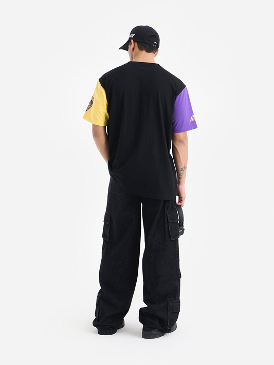 KKR Color Block Tee - Cricket Uniforms