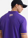 KKR Purple Travel Polo - Cricket Uniforms
