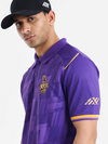 KKR Purple Travel Polo - Cricket Uniforms