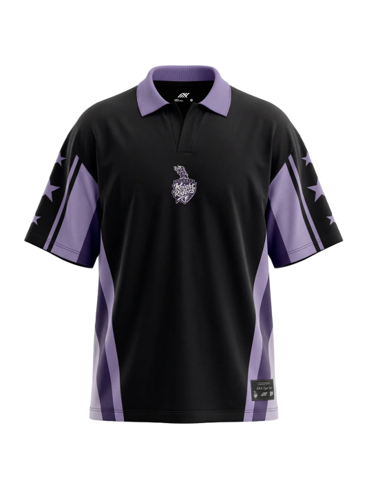 KKR Black Oversized Polo