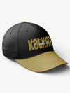 KKR Colour Block Black Cap
