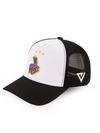 KKR Classic Trucker Black/White Rubber Logo