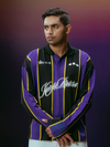 KKR Vertical Striped Rugby Polo
