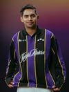 KKR Vertical Striped Rugby Polo